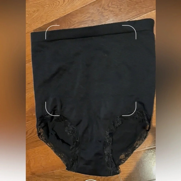 Tahari seamless control high waisted brief with  lace trim Sz M - Picture 11 of 14
